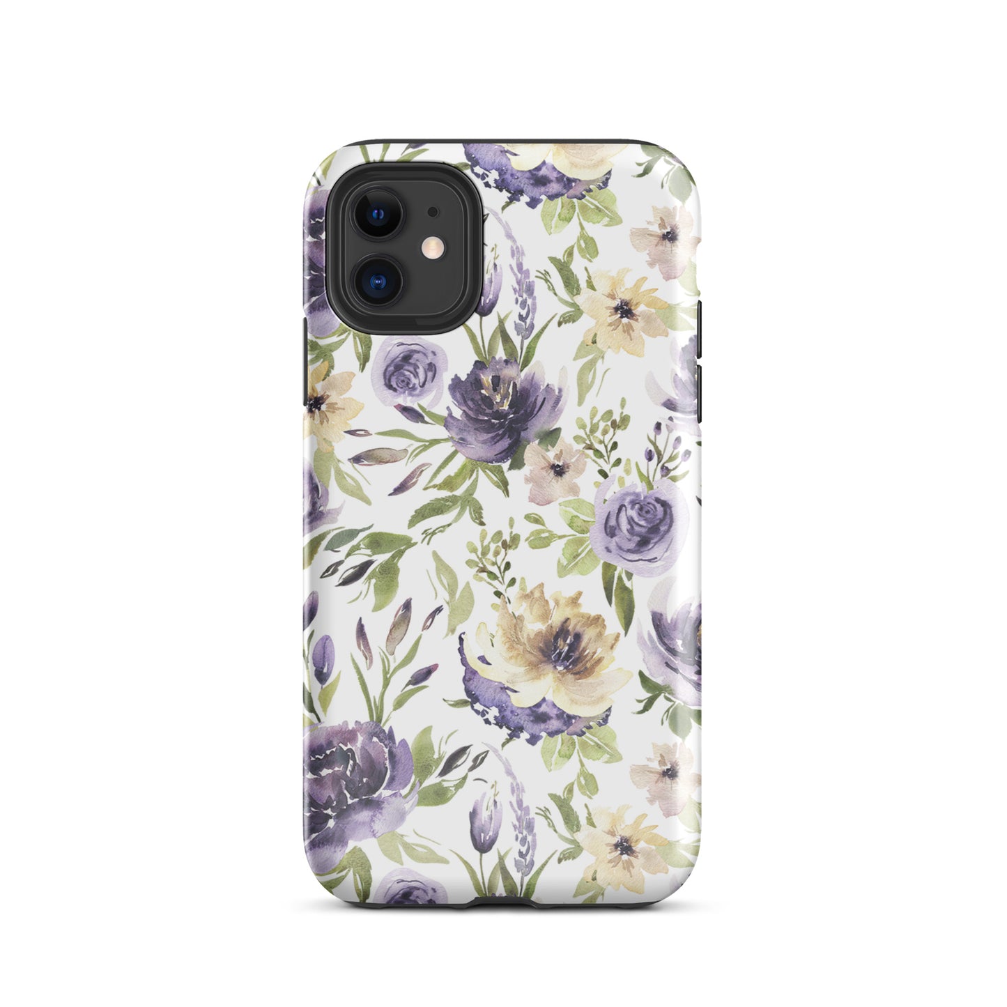 Tough Case for iPhone® Floral Purple