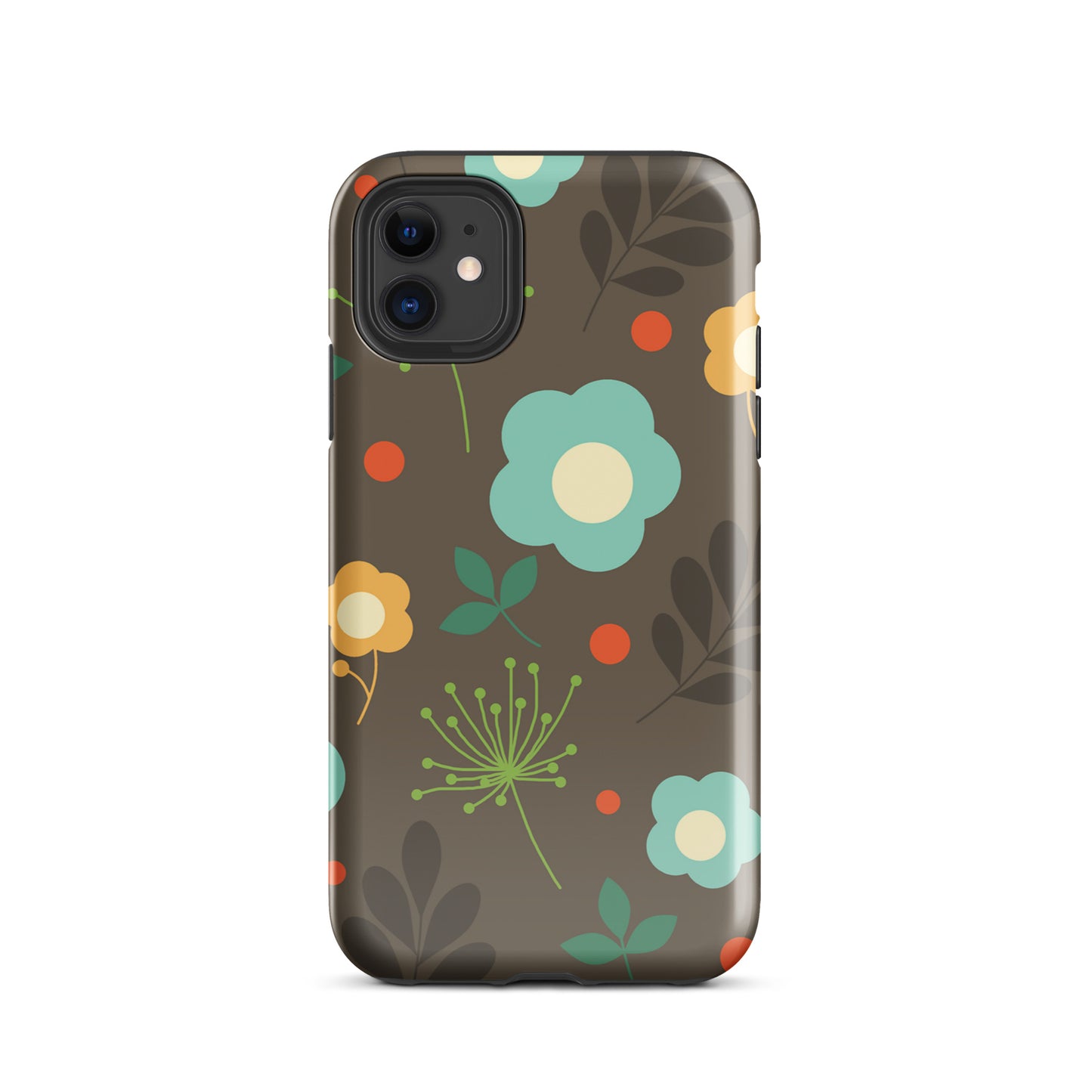 Tough Case for iPhone® Retro Flowers