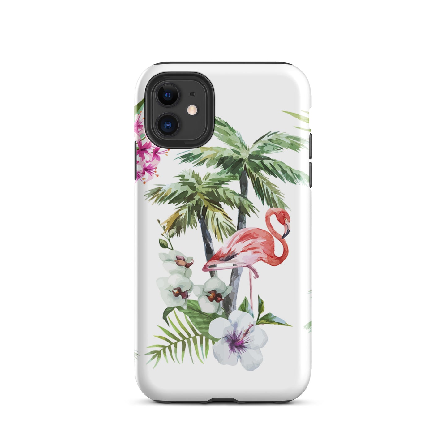 Tough Case for iPhone® Tropical Flamingo