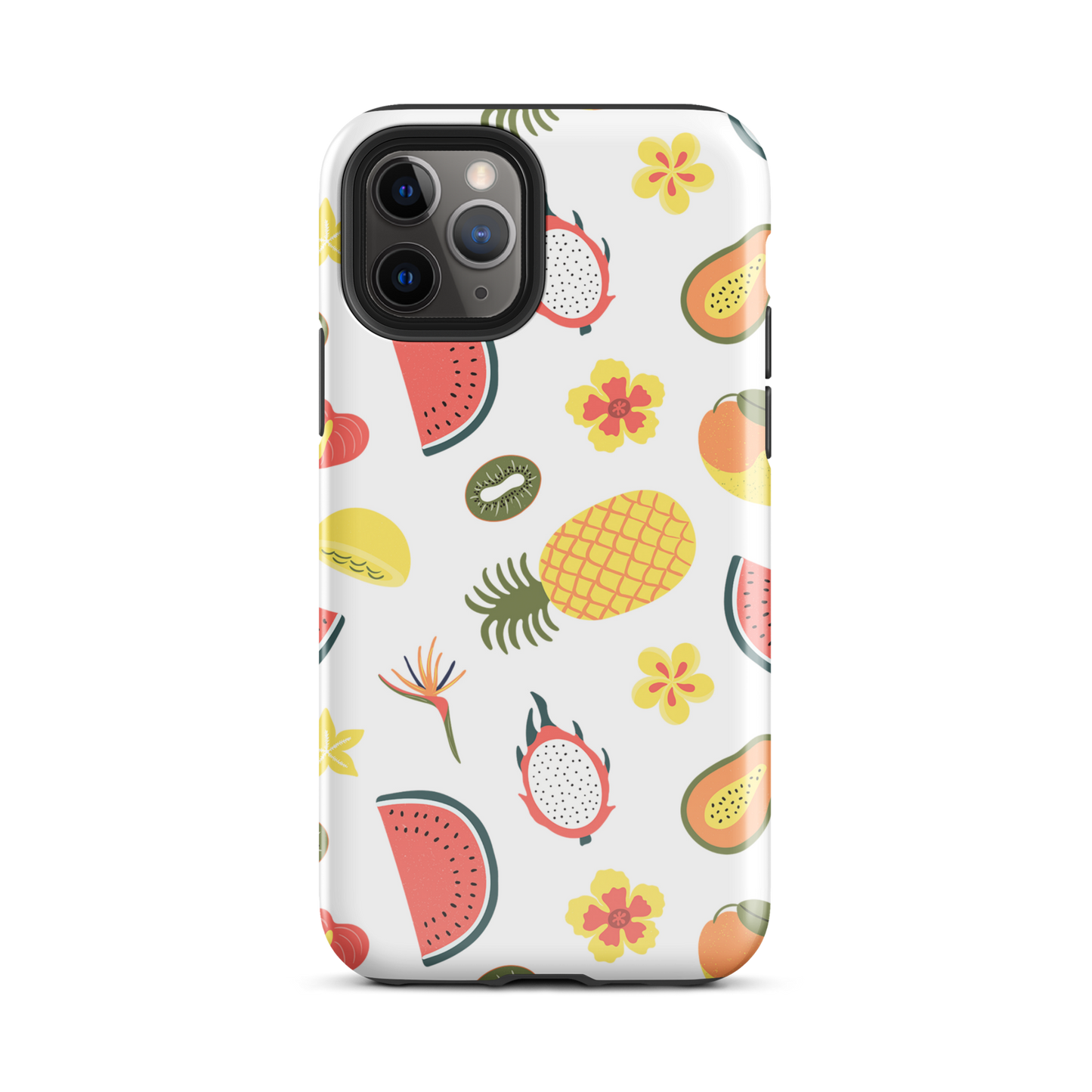 Tough Case for iPhone® Fruits on White