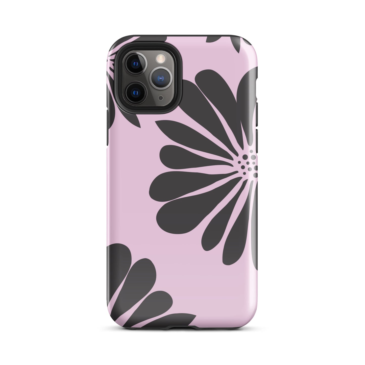 Tough Case for iPhone® Flowers Purple