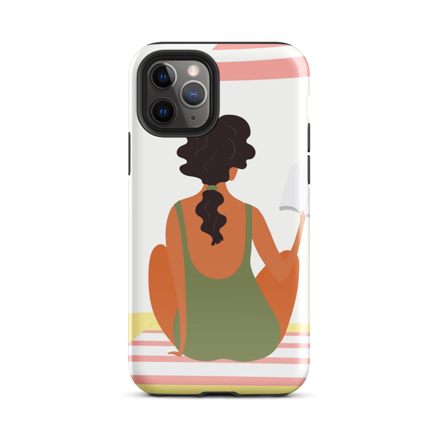 Tough Case for iPhone® Girl on Beach