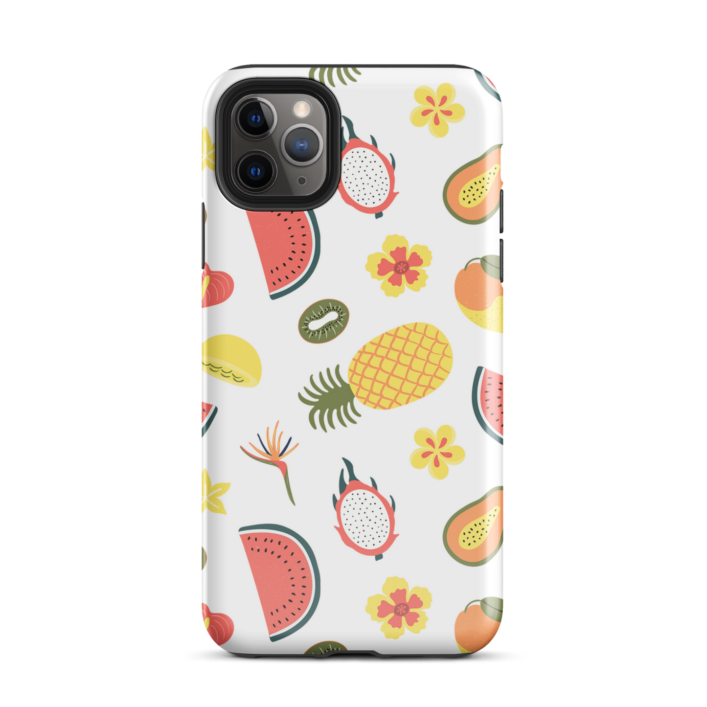 Tough Case for iPhone® Fruits on White