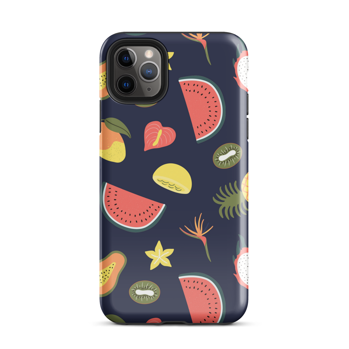 Tough Case for iPhone® Blue Fruity