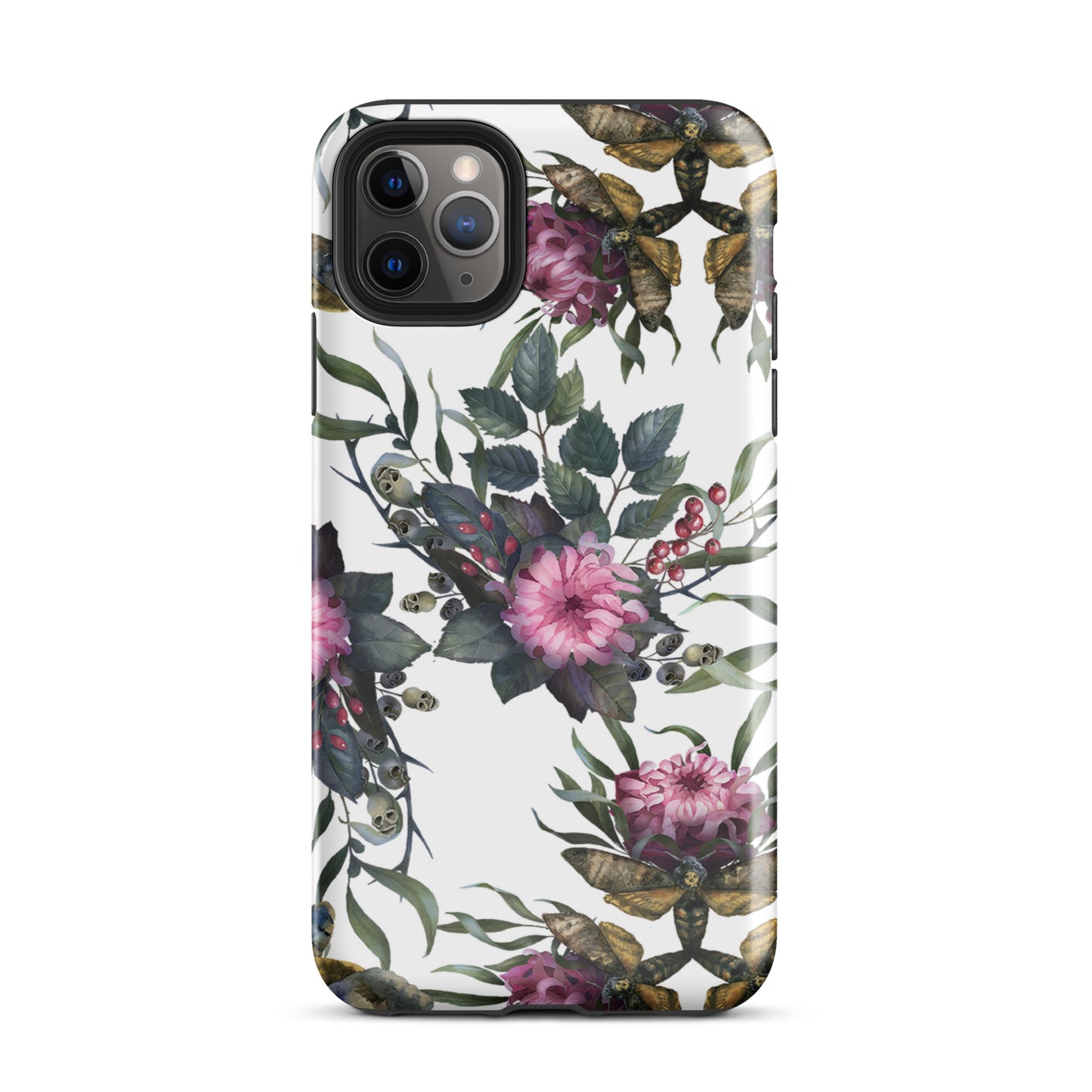 Tough Case for iPhone® Flowers & Bees