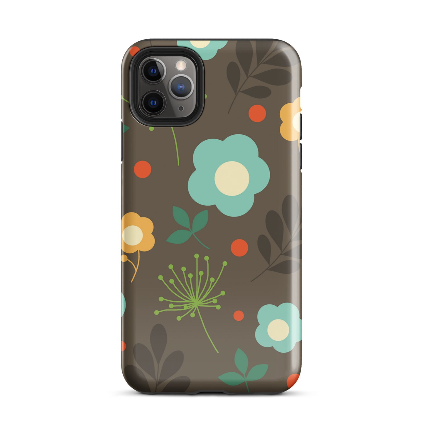 Tough Case for iPhone® Retro Flowers