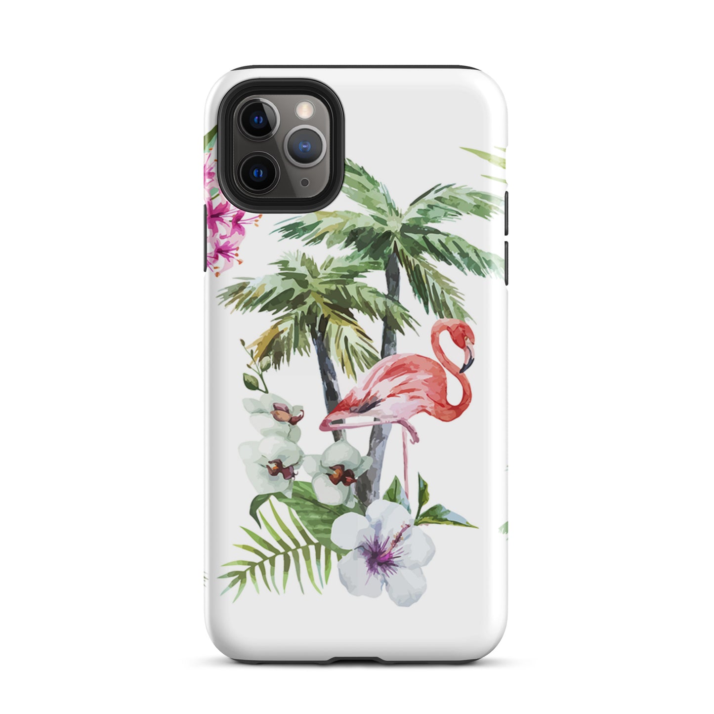 Tough Case for iPhone® Tropical Flamingo