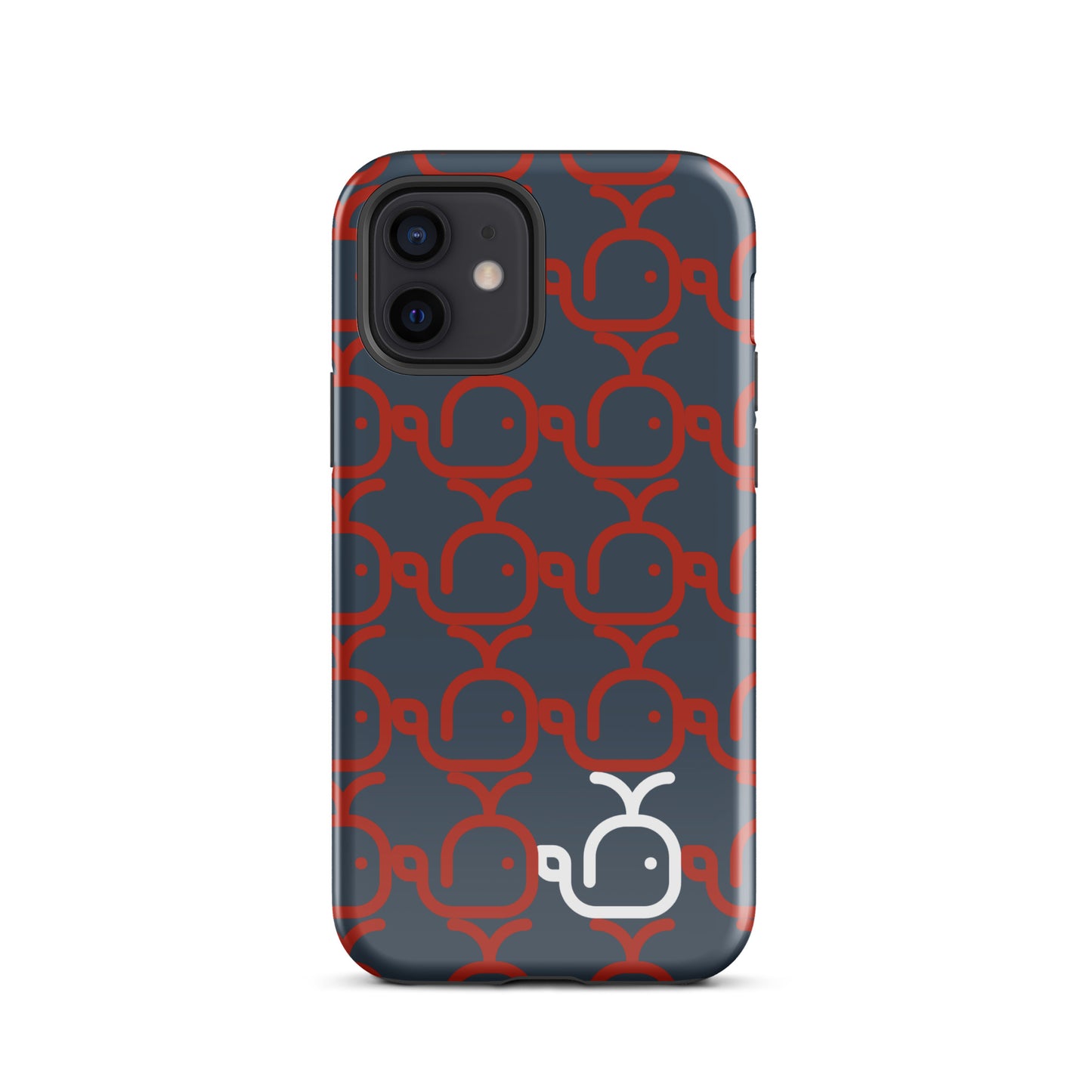 Tough Case for iPhone® Whales Red/Blue