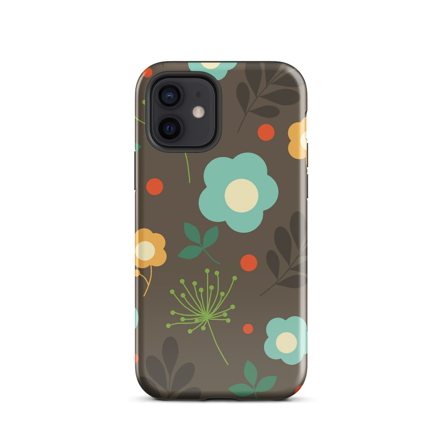 Tough Case for iPhone® Retro Flowers