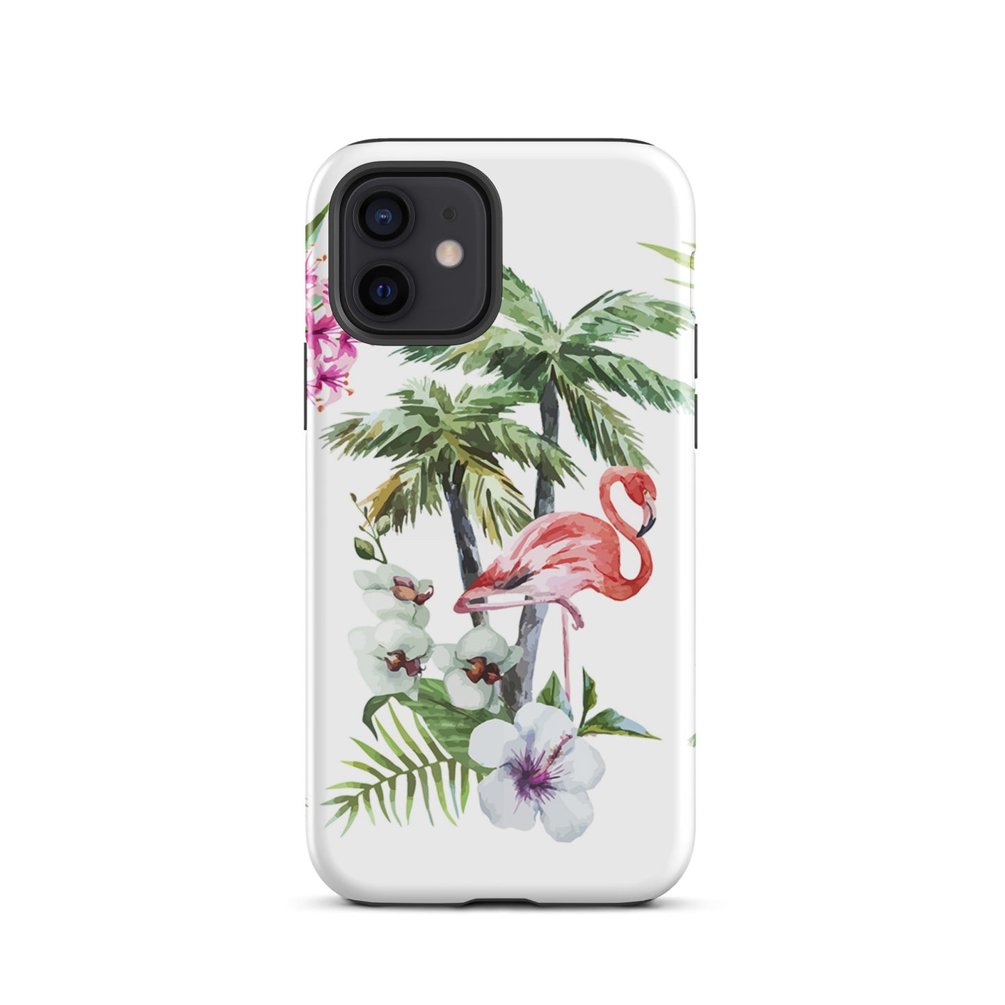 Tough Case for iPhone® Tropical Flamingo