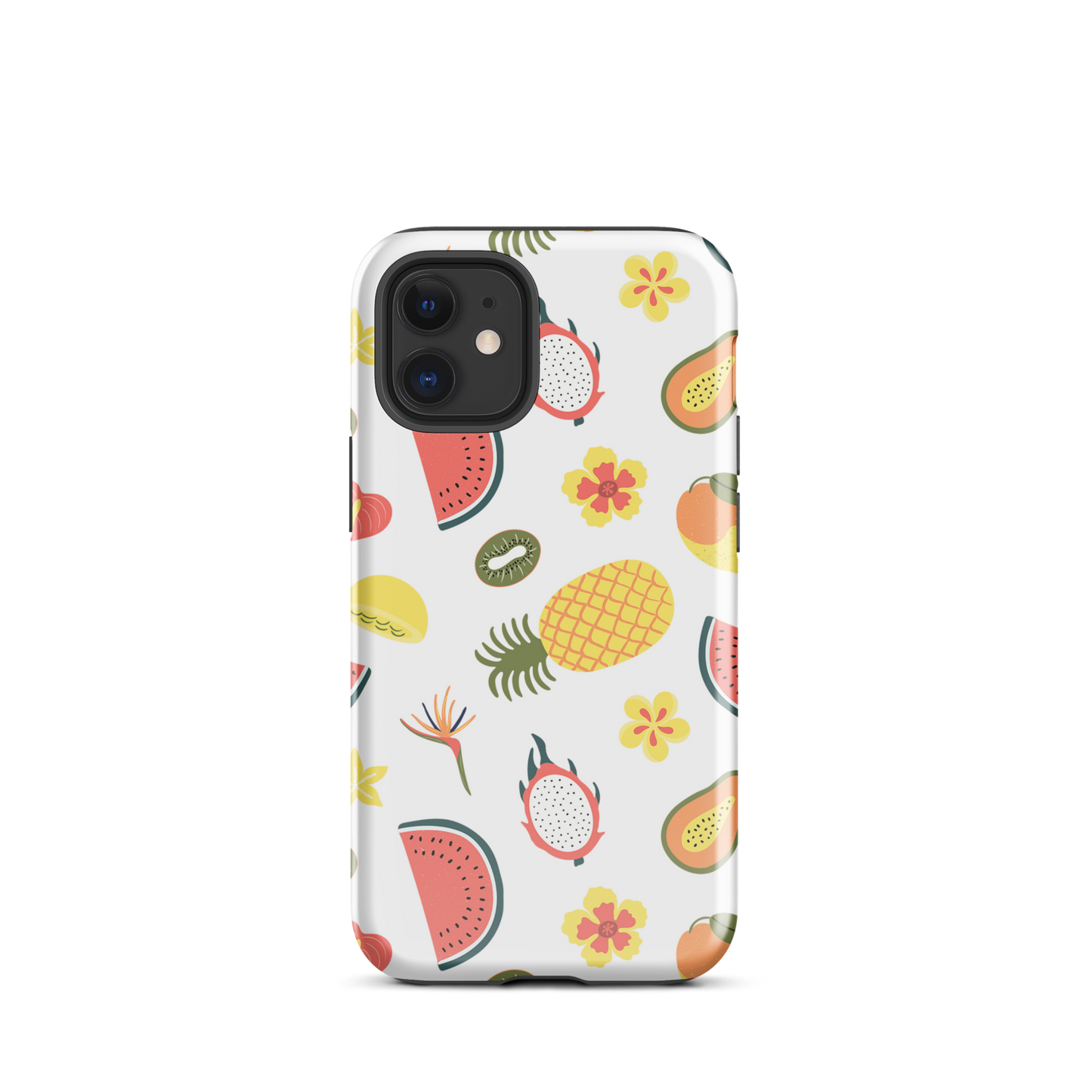 Tough Case for iPhone® Fruits on White