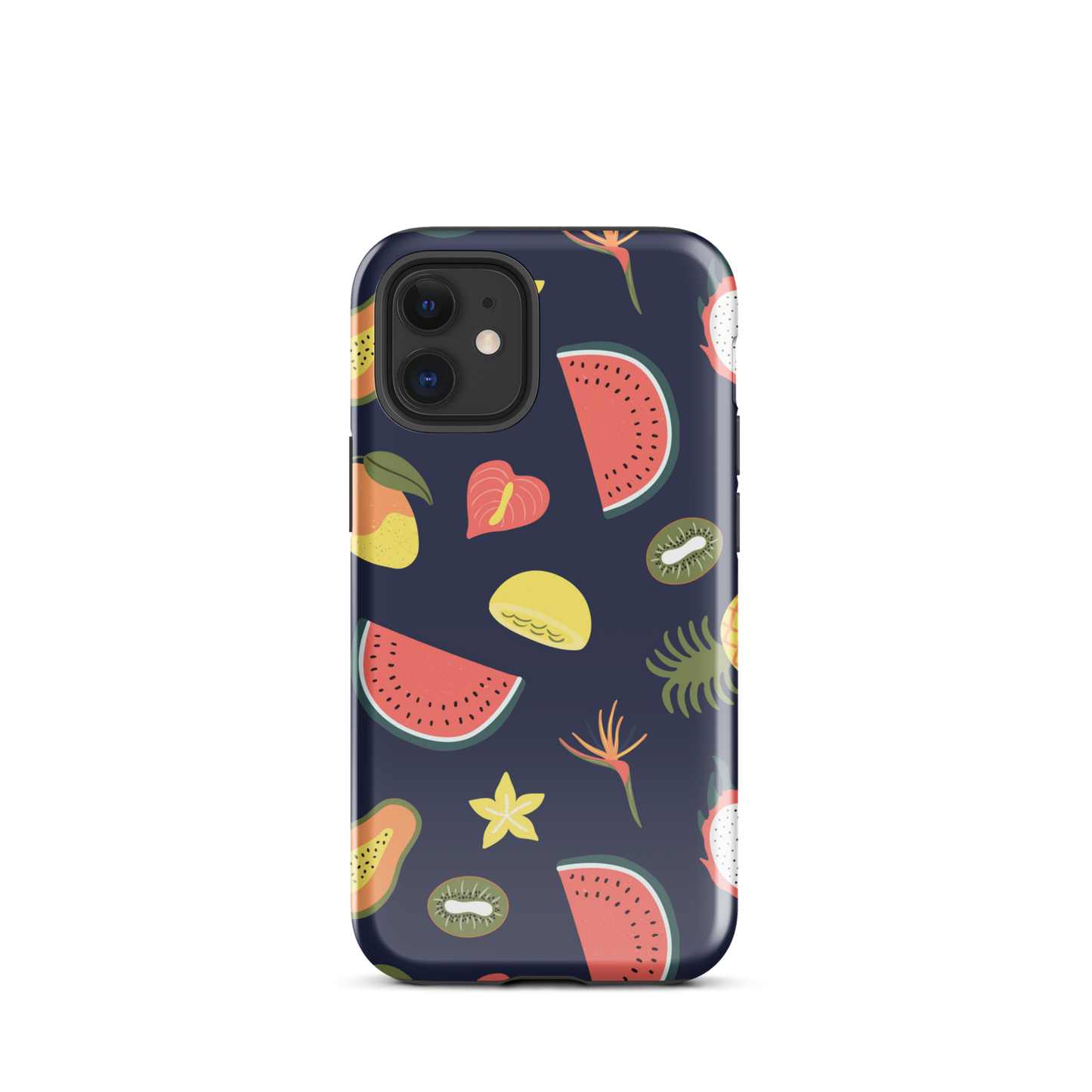 Tough Case for iPhone® Blue Fruity