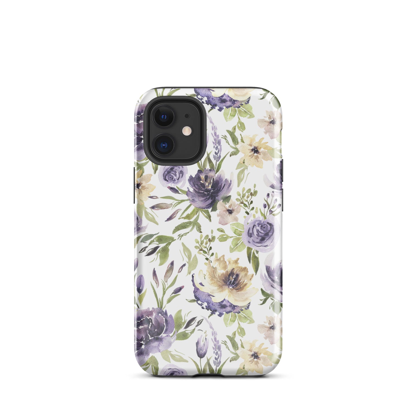 Tough Case for iPhone® Floral Purple