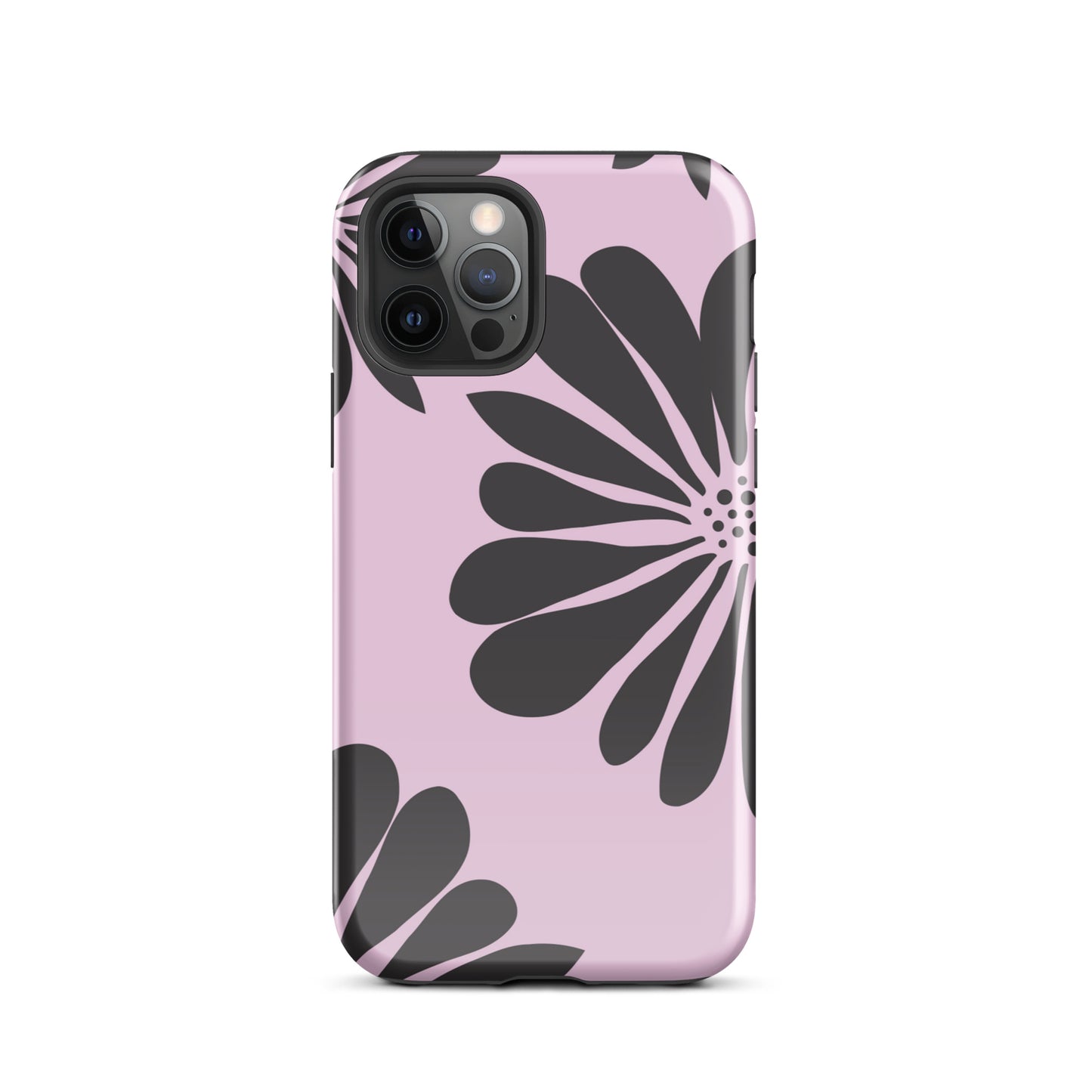 Tough Case for iPhone® Flowers Purple