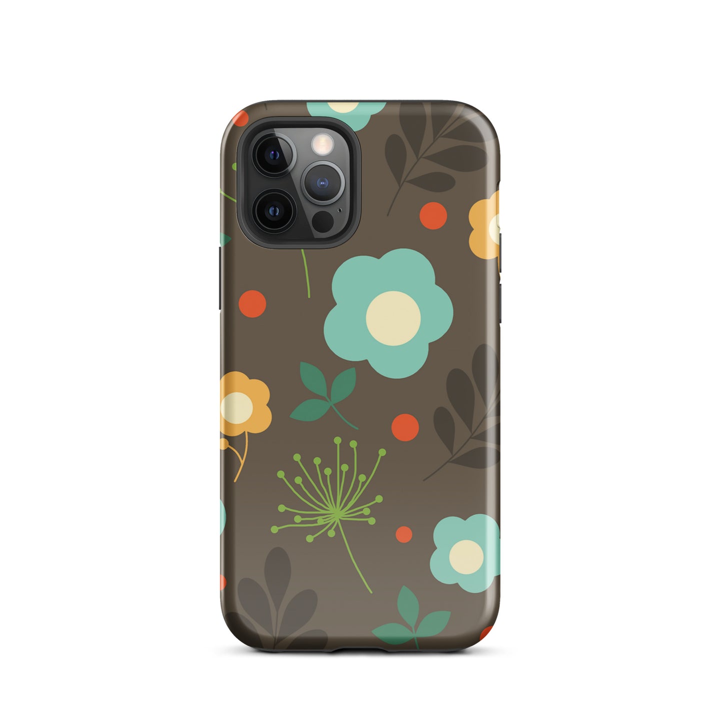 Tough Case for iPhone® Retro Flowers