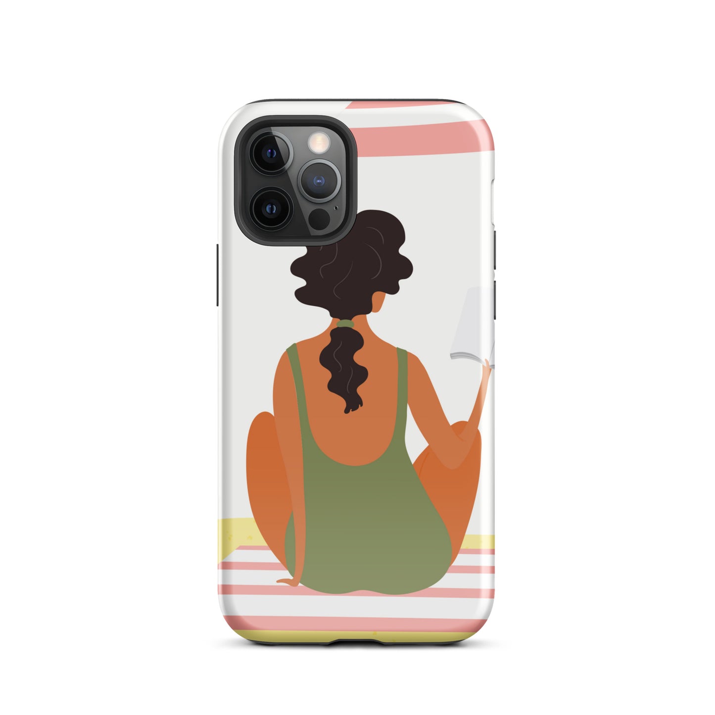 Tough Case for iPhone® Girl on Beach