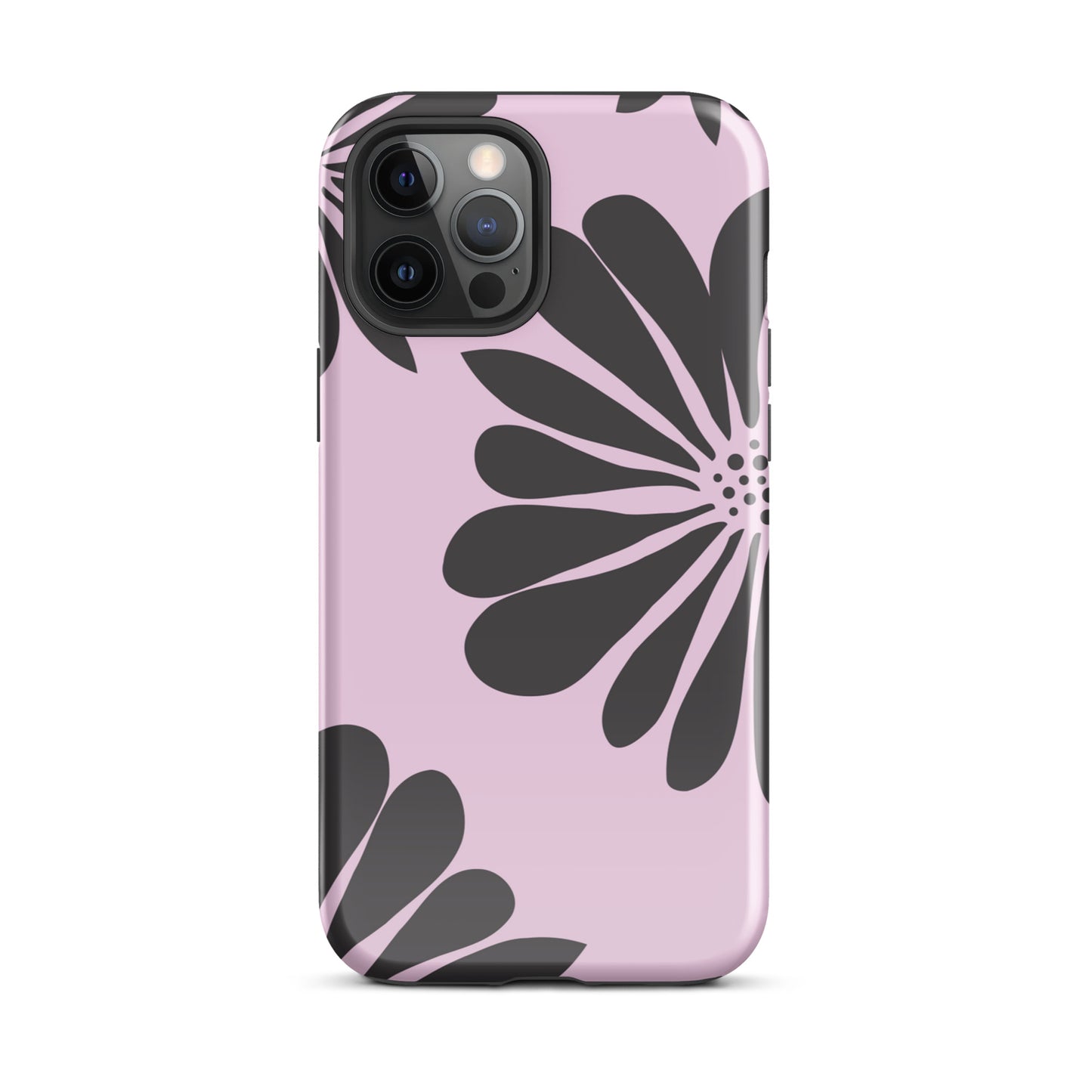 Tough Case for iPhone® Flowers Purple