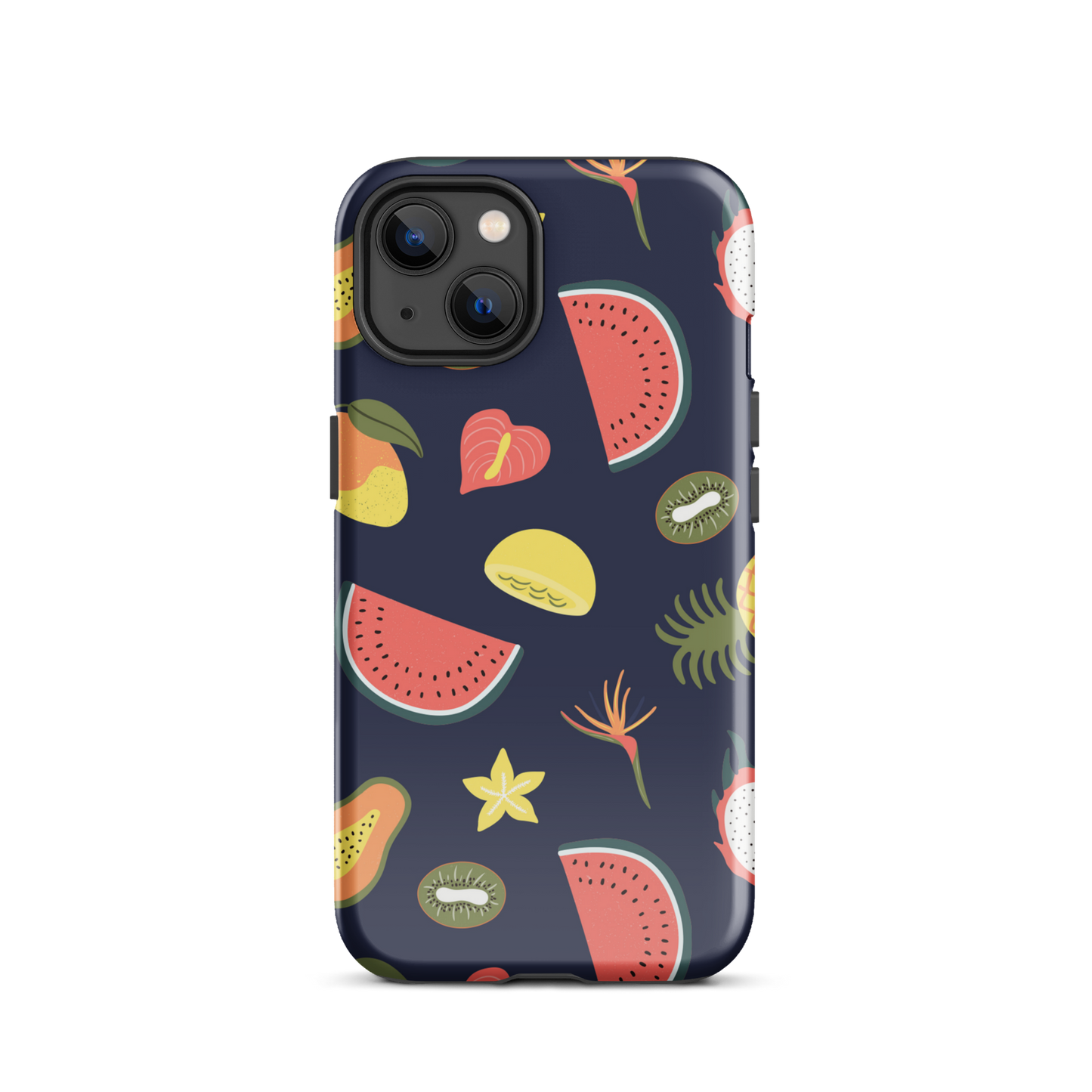 Tough Case for iPhone® Blue Fruity