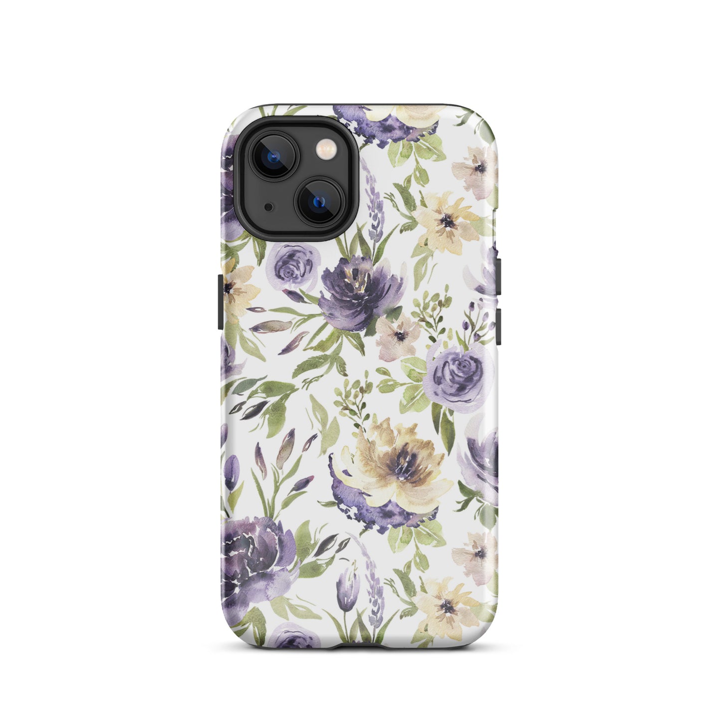 Tough Case for iPhone® Floral Purple