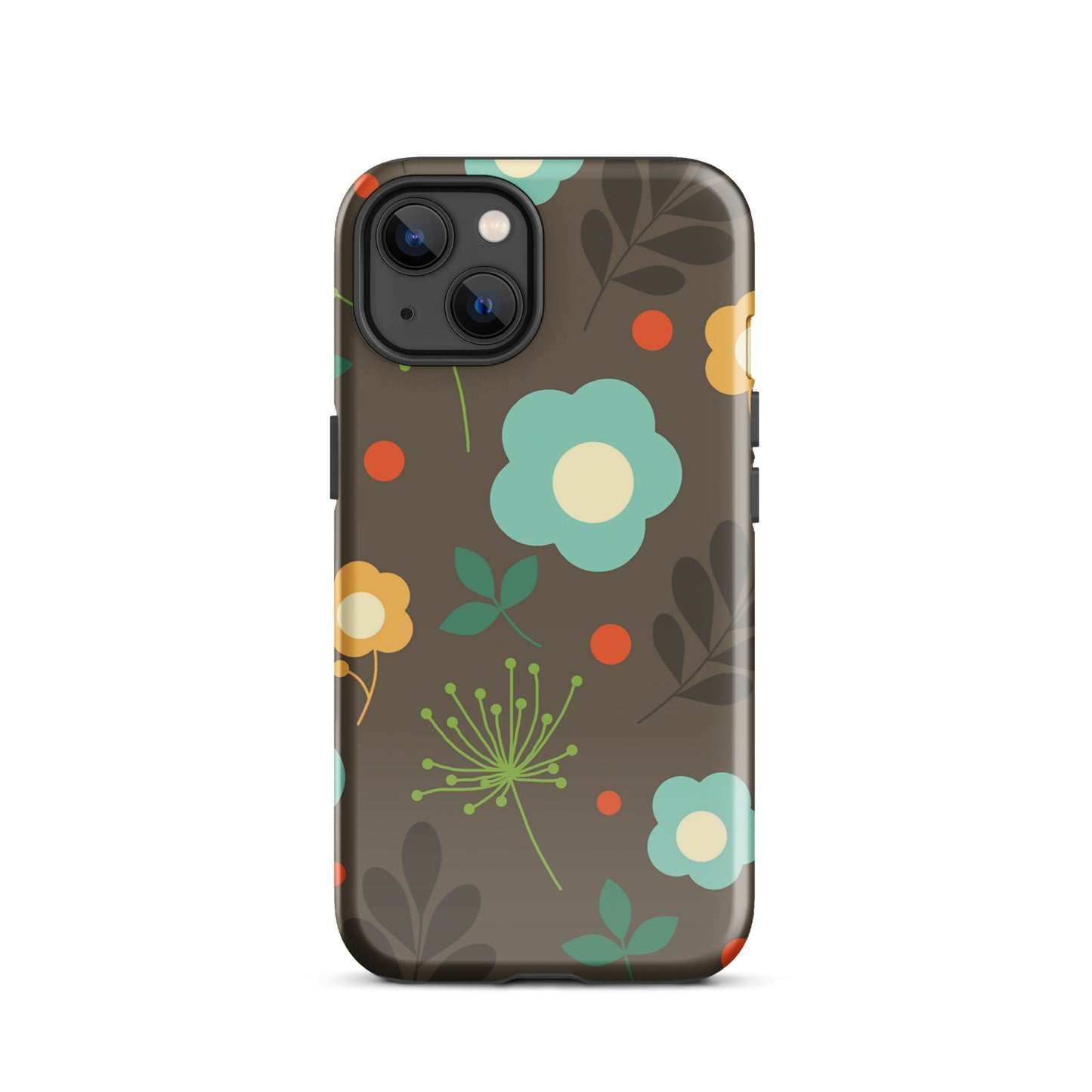 Tough Case for iPhone® Retro Flowers