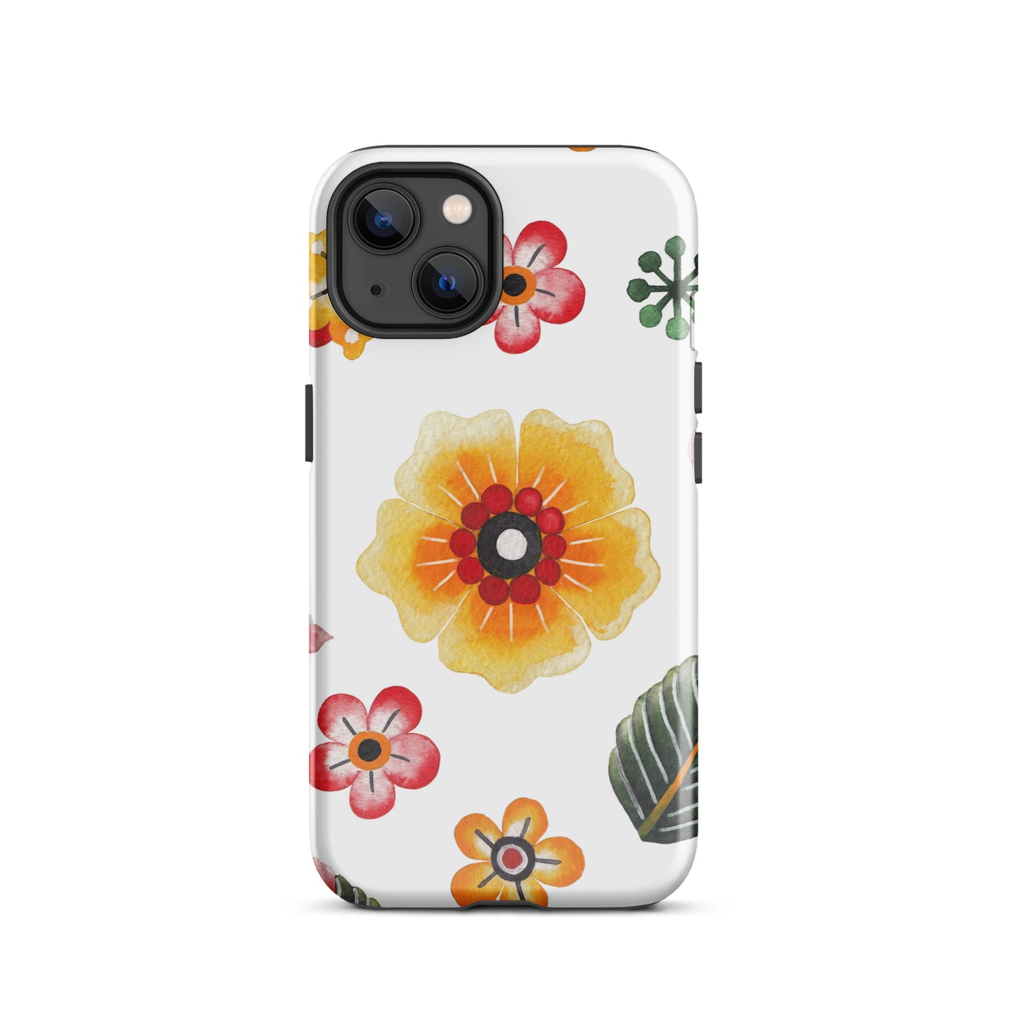 Tough Case for iPhone® Colorful Flowers