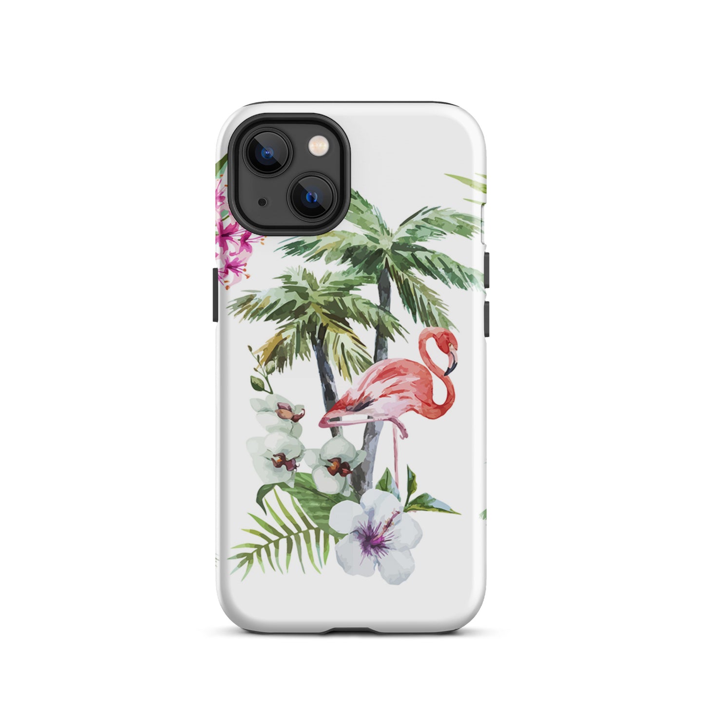 Tough Case for iPhone® Tropical Flamingo