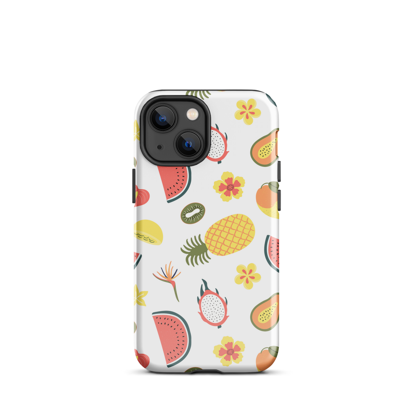 Tough Case for iPhone® Fruits on White