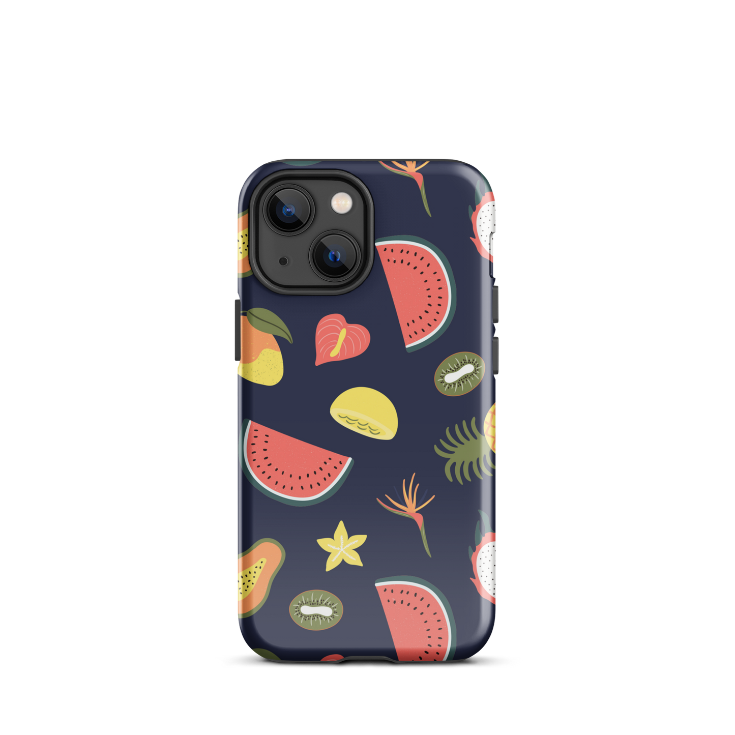 Tough Case for iPhone® Blue Fruity