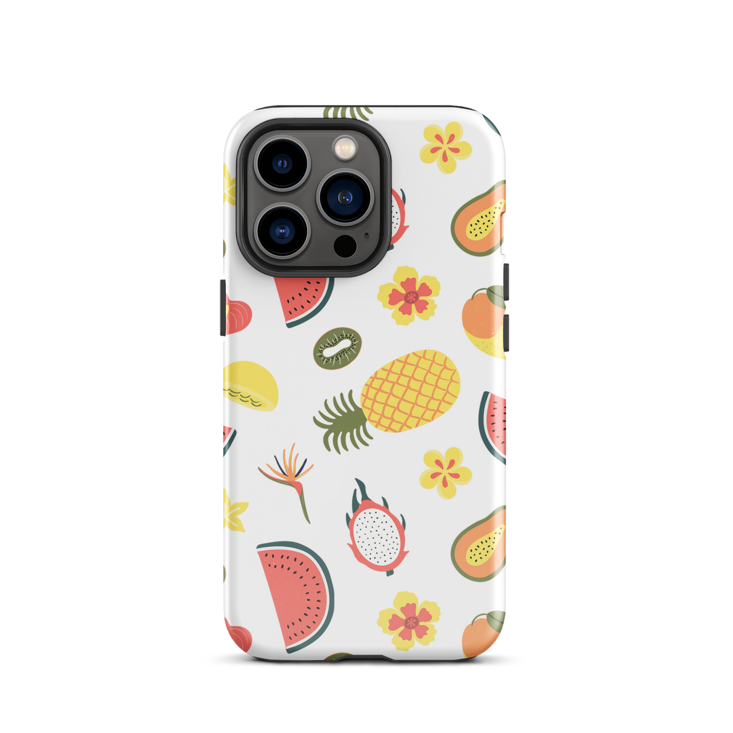 Tough Case for iPhone® Fruits on White