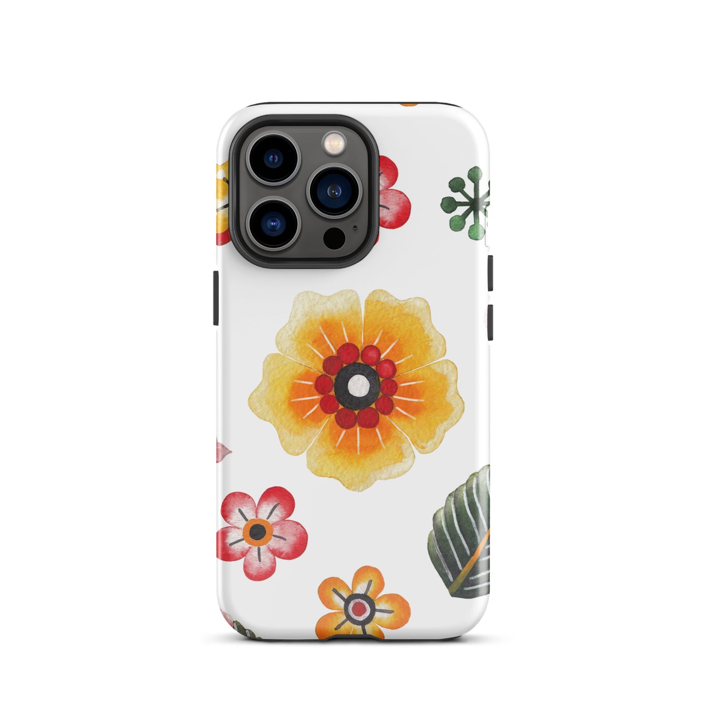 Tough Case for iPhone® Colorful Flowers