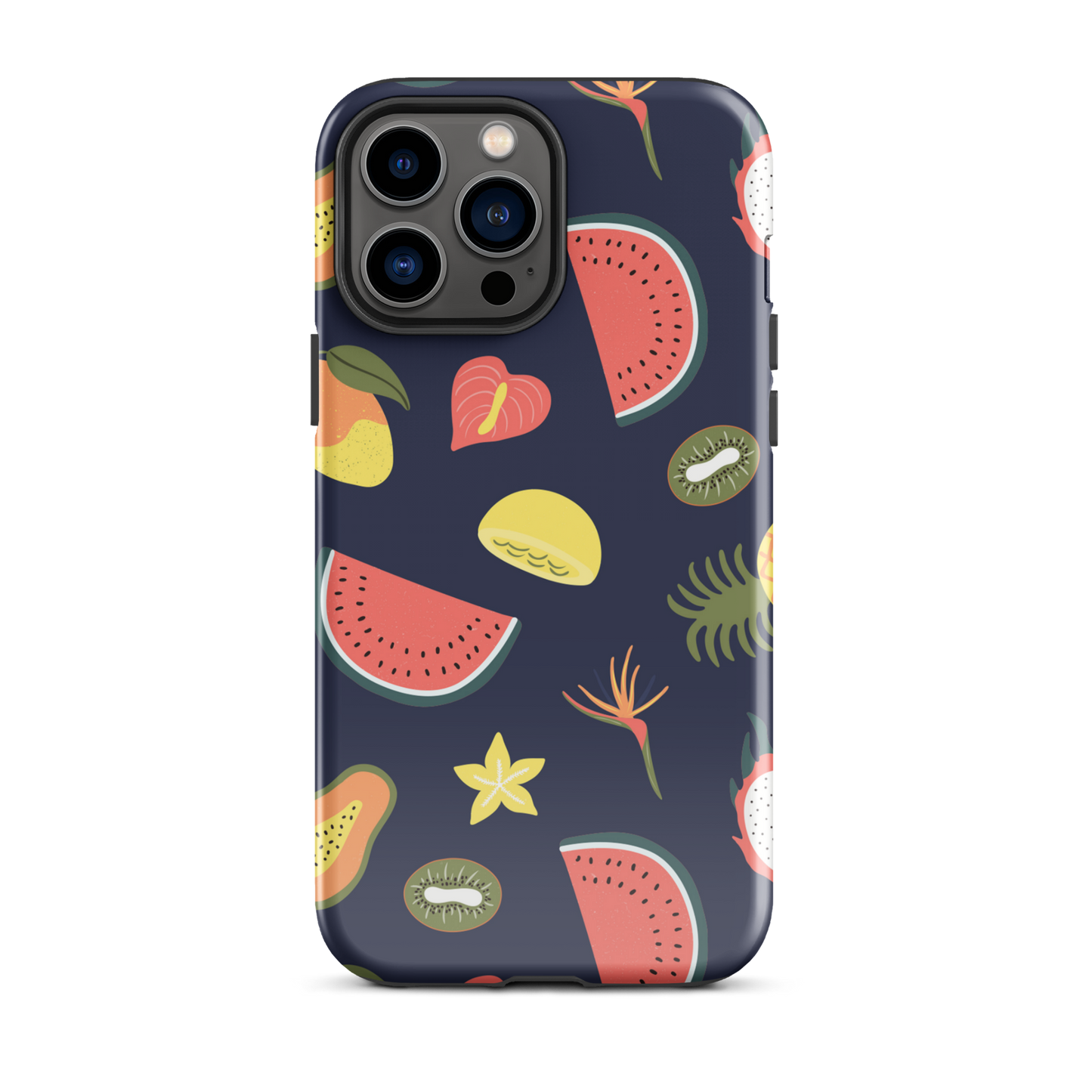 Tough Case for iPhone® Blue Fruity