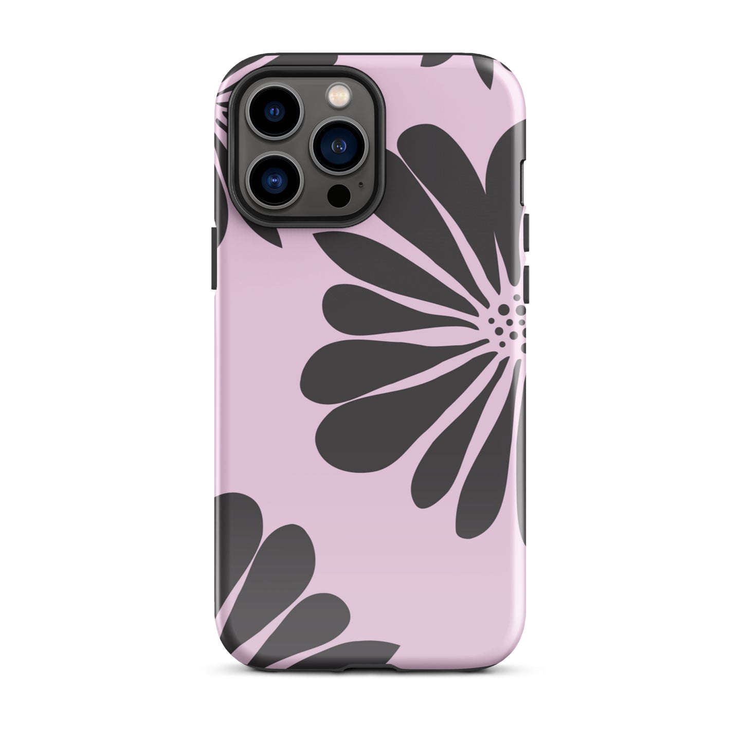 Tough Case for iPhone® Flowers Purple