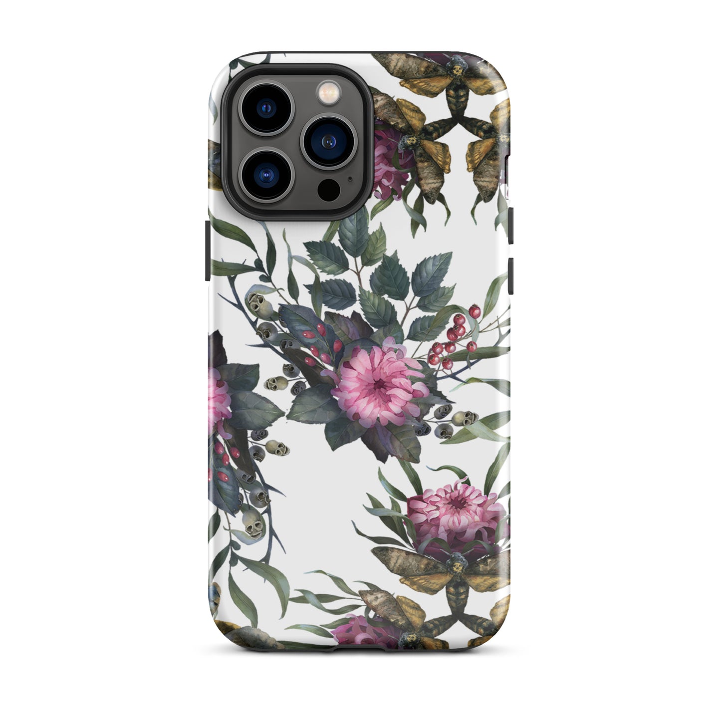 Tough Case for iPhone® Flowers & Bees