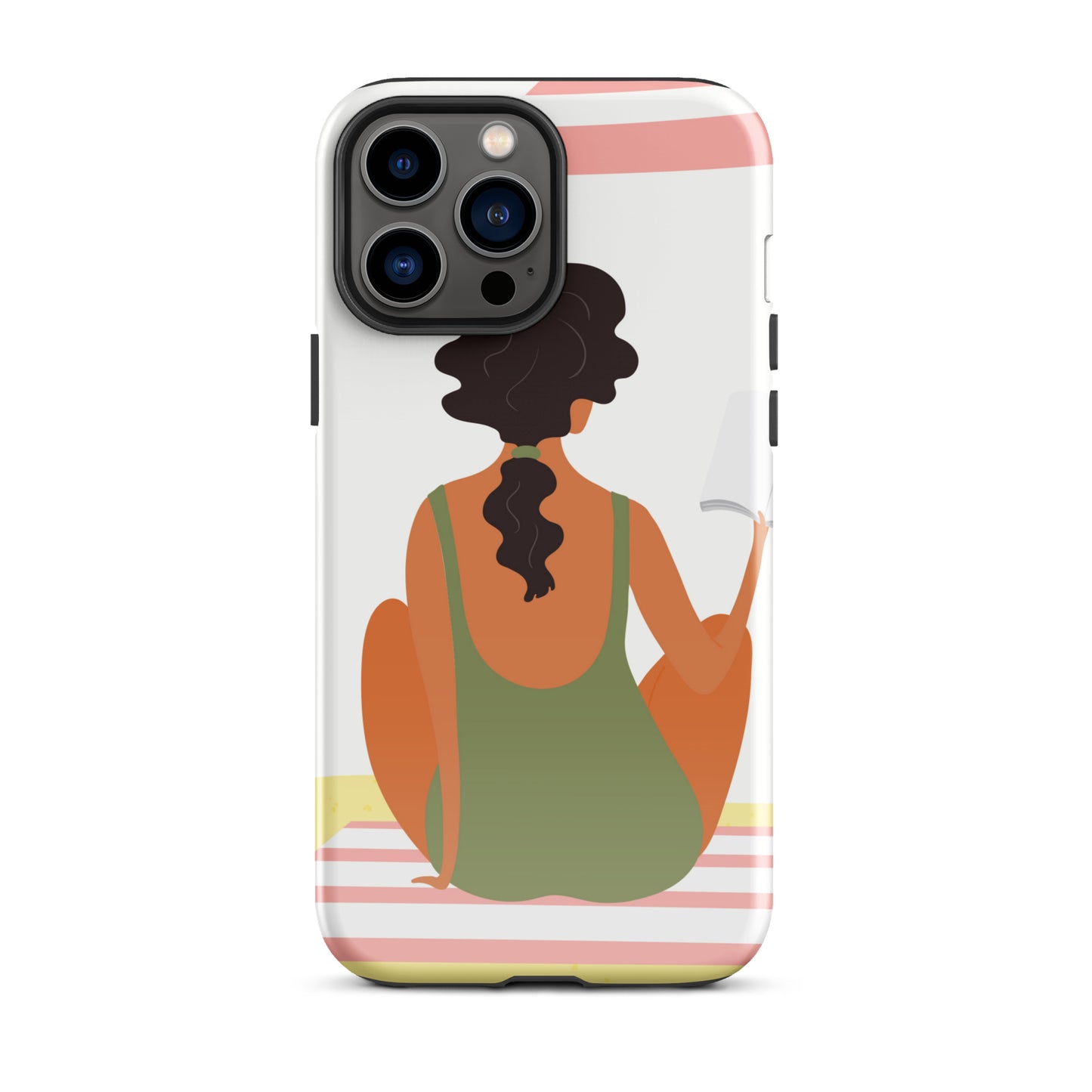 Tough Case for iPhone® Girl on Beach