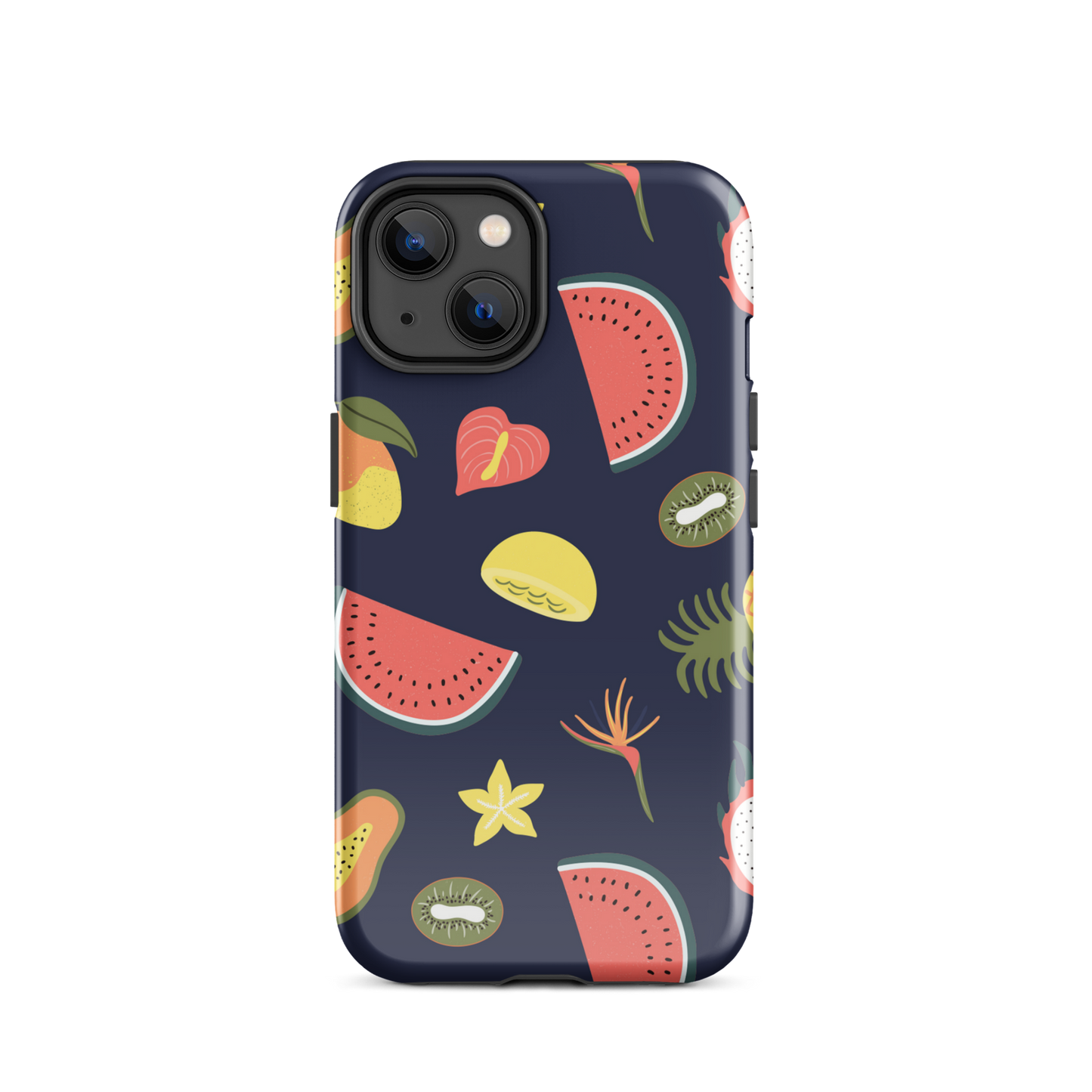 Tough Case for iPhone® Blue Fruity