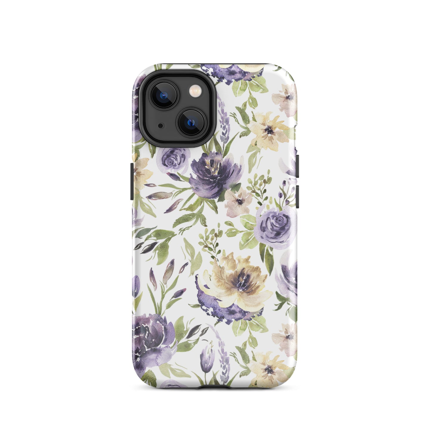 Tough Case for iPhone® Floral Purple