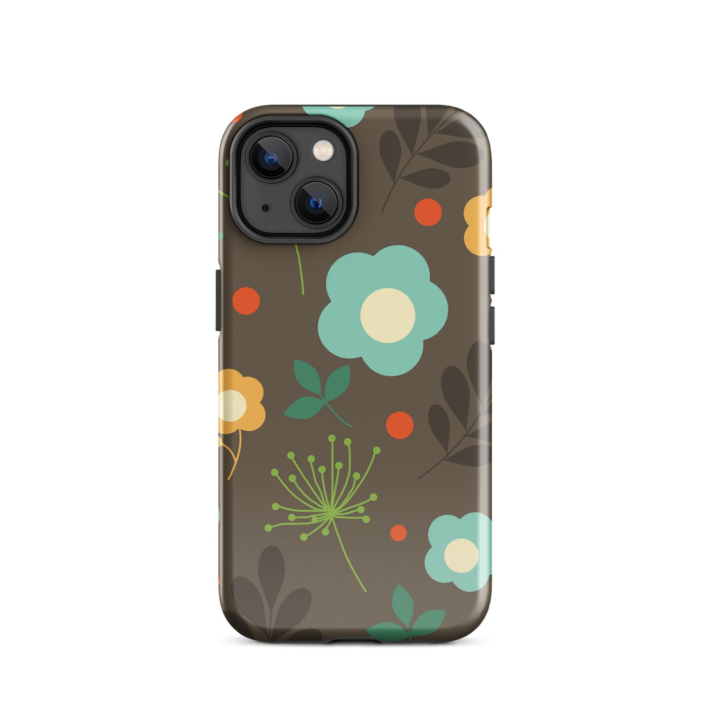 Tough Case for iPhone® Retro Flowers