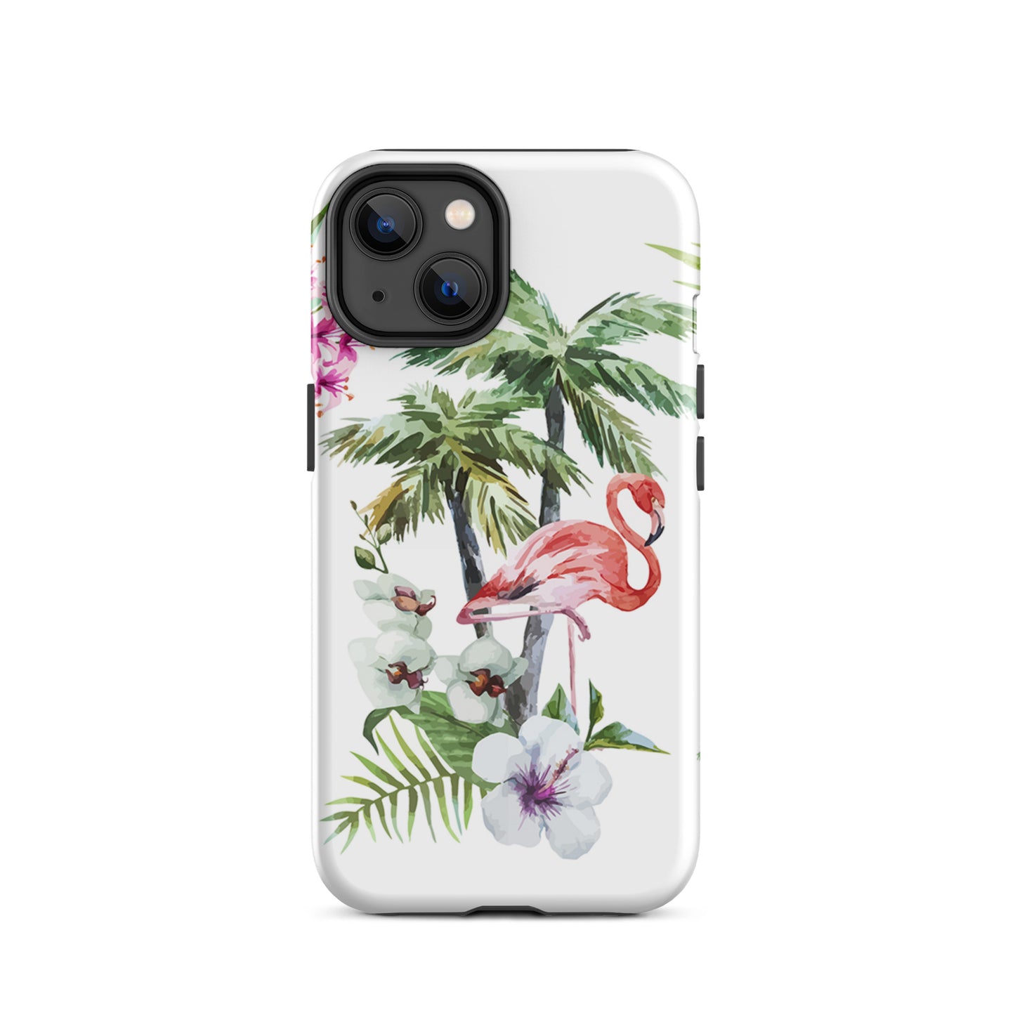 Tough Case for iPhone® Tropical Flamingo