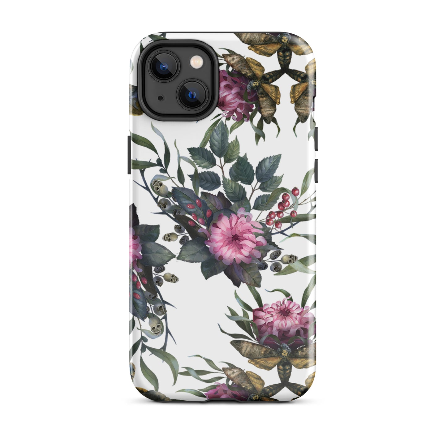 Tough Case for iPhone® Flowers & Bees