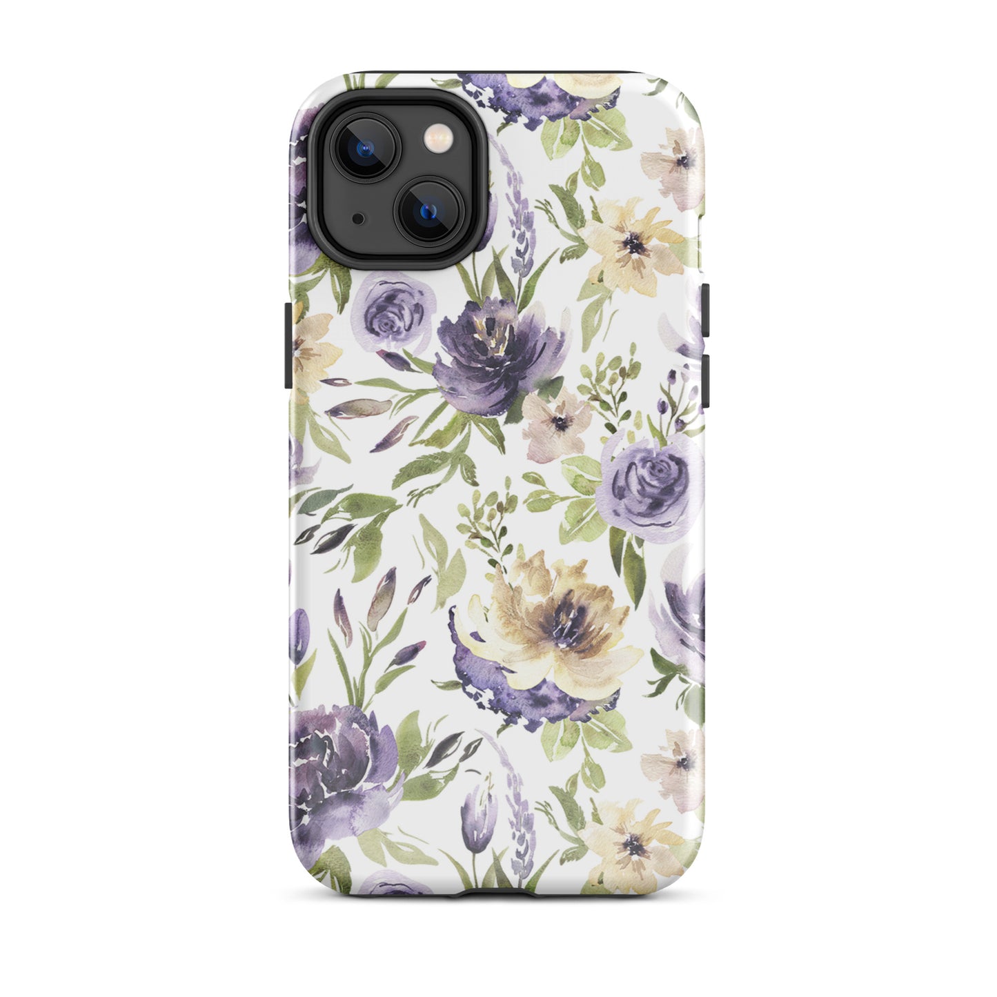 Tough Case for iPhone® Floral Purple