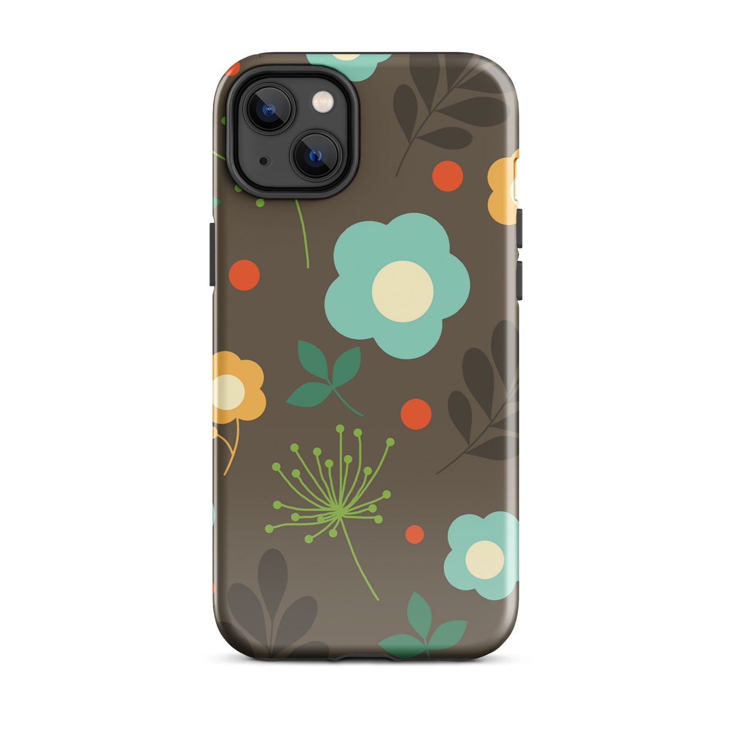 Tough Case for iPhone® Retro Flowers