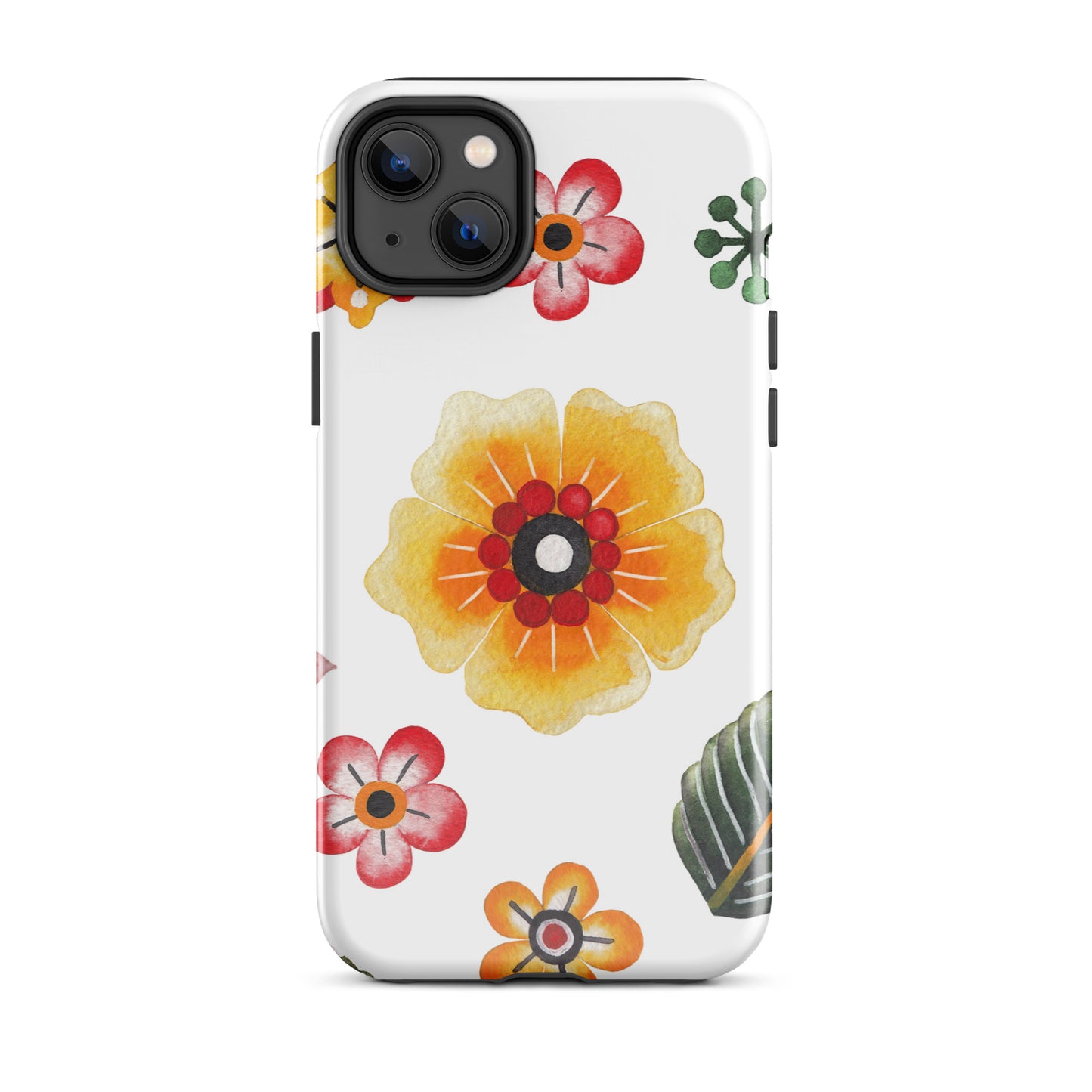 Tough Case for iPhone® Colorful Flowers