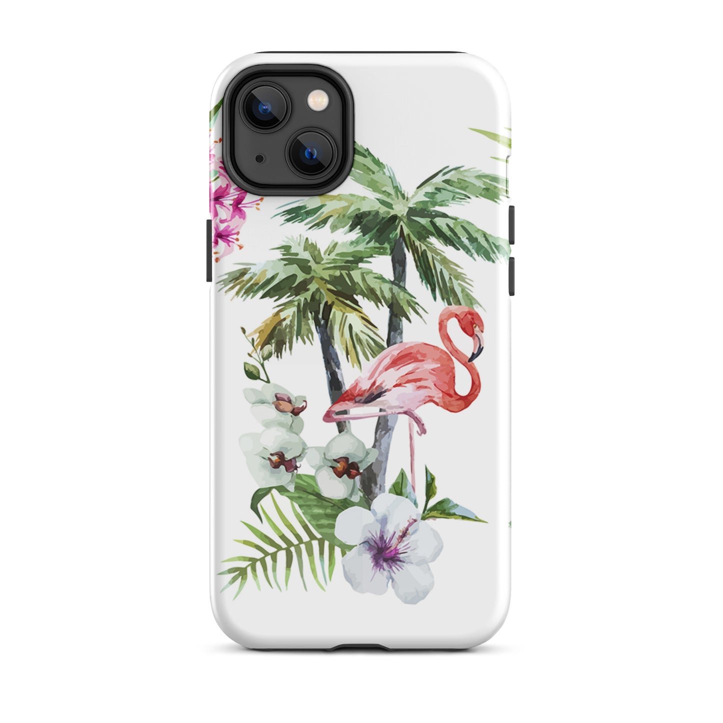 Tough Case for iPhone® Tropical Flamingo