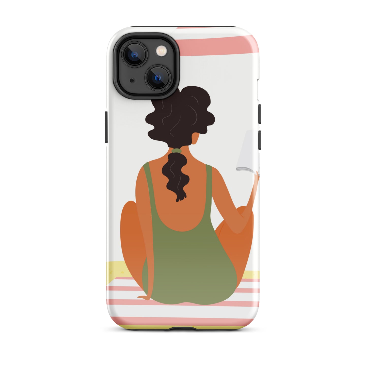 Tough Case for iPhone® Girl on Beach