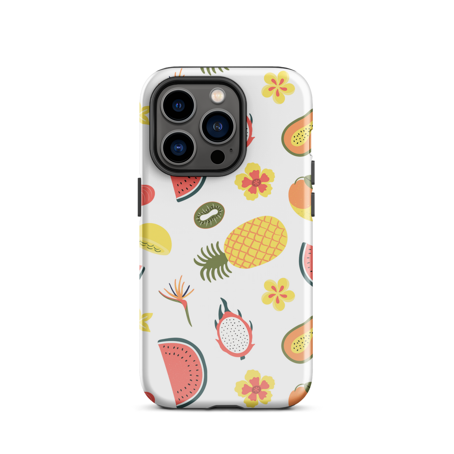 Tough Case for iPhone® Fruits on White