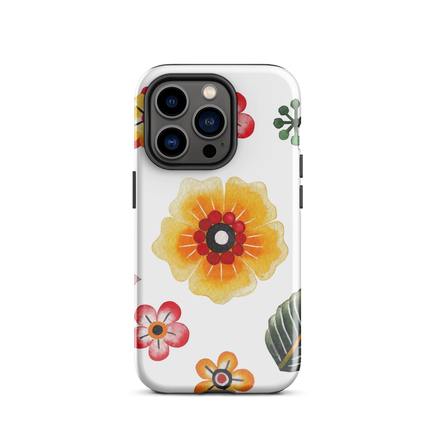 Tough Case for iPhone® Colorful Flowers