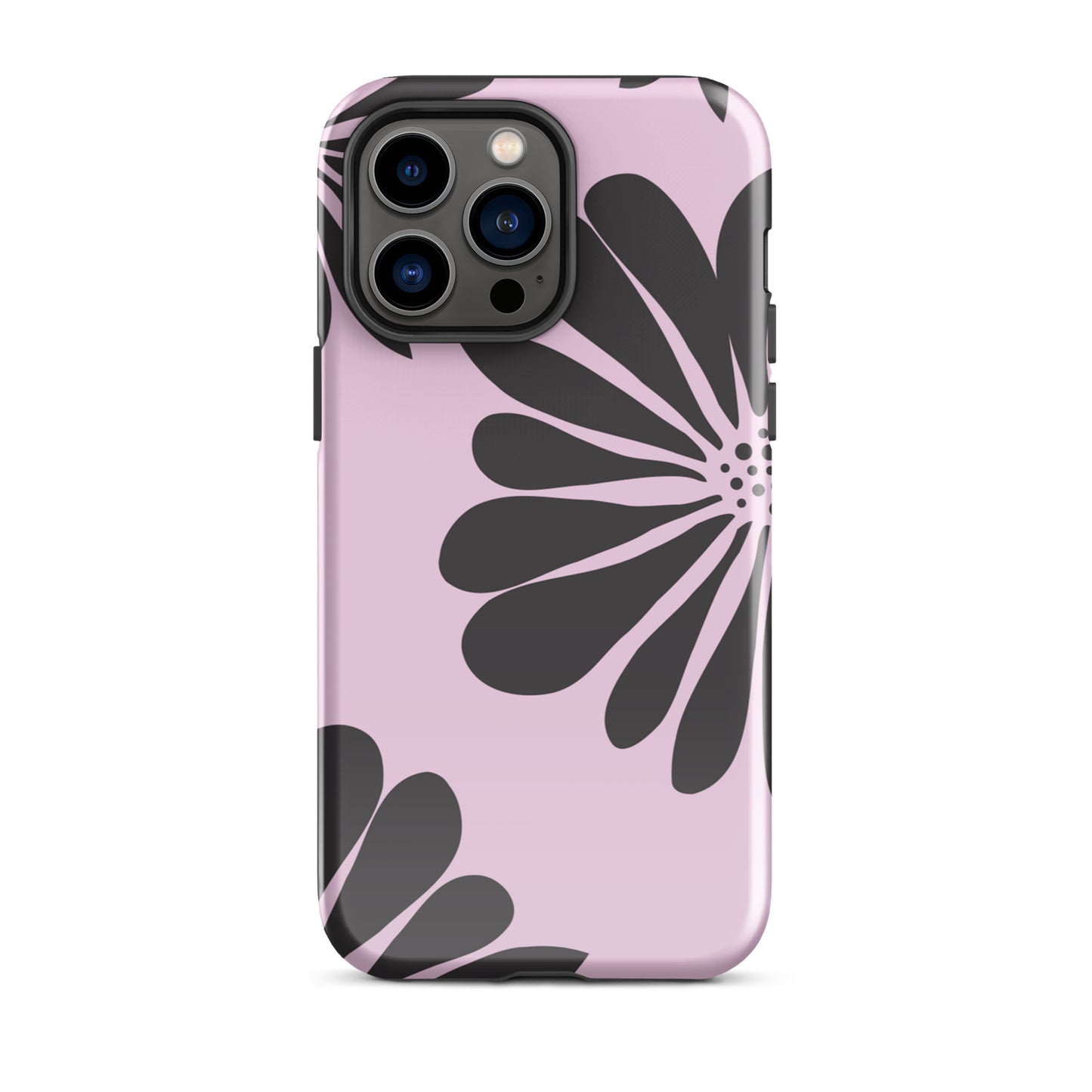 Tough Case for iPhone® Flowers Purple