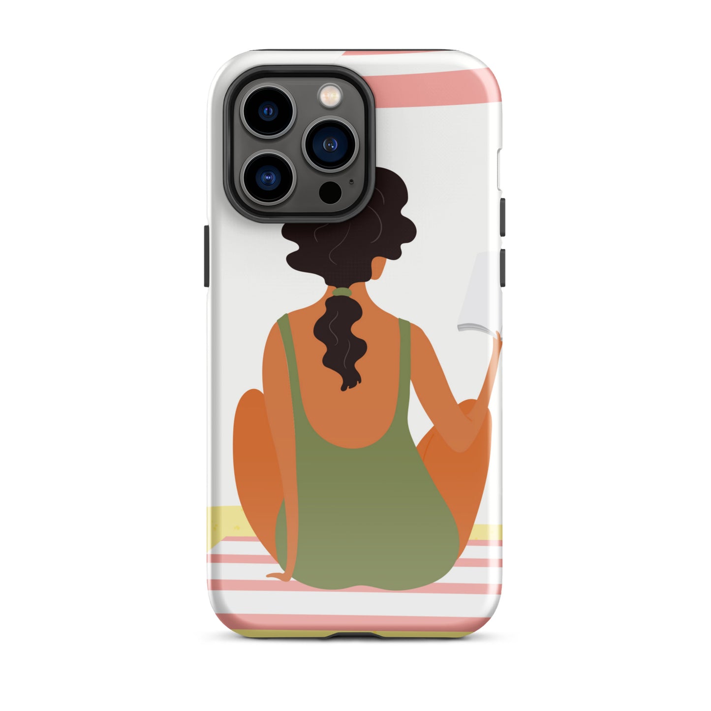 Tough Case for iPhone® Girl on Beach