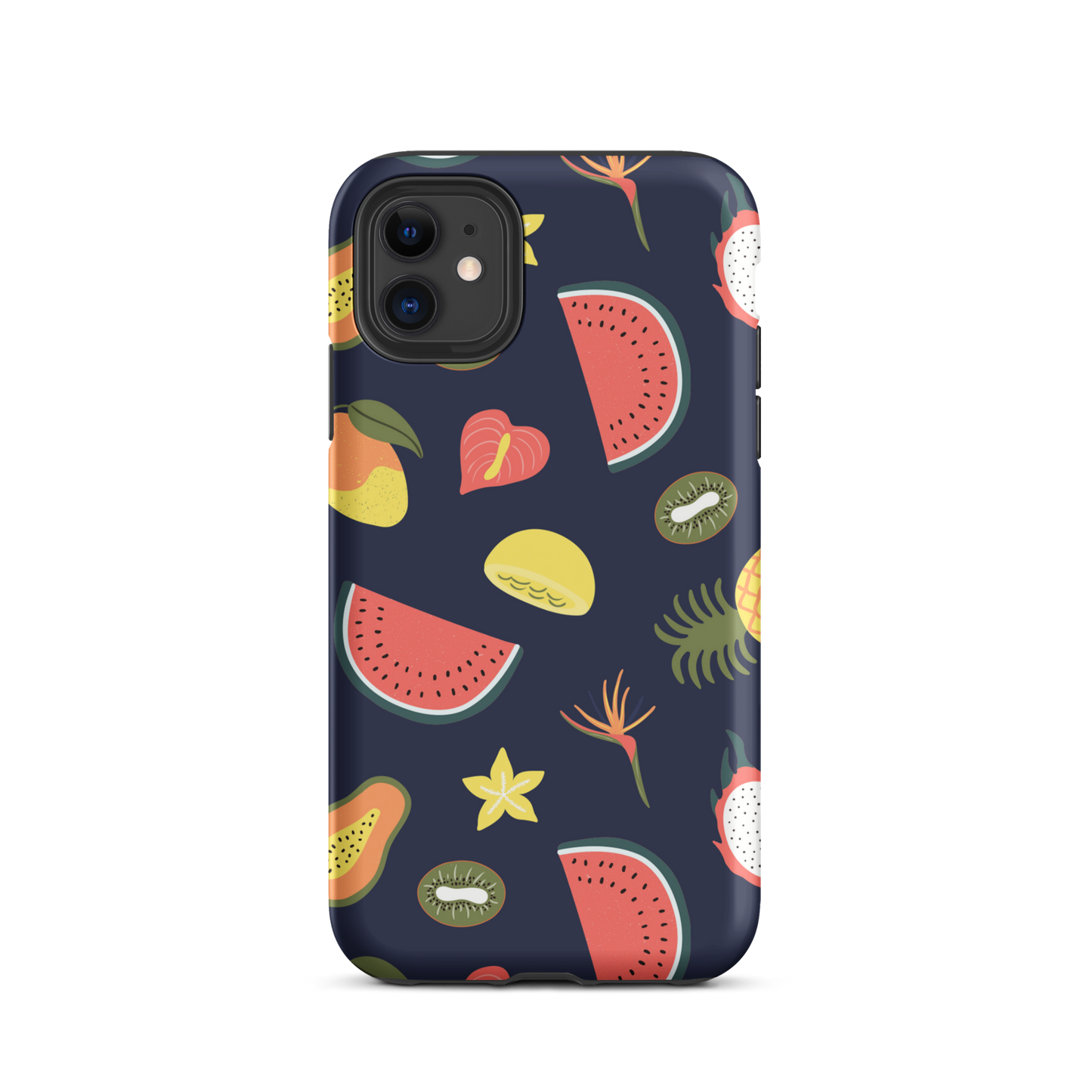 Tough Case for iPhone® Blue Fruity