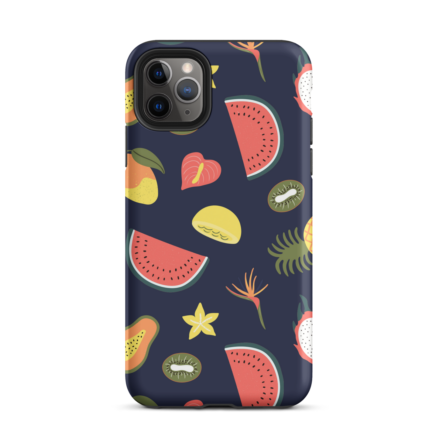 Tough Case for iPhone® Blue Fruity